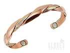 Sergio Lub Magnetic Copper Cuff Bracelet   Medium