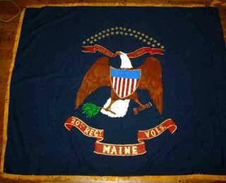 Union Infantry Regiment Standard Eagle Flag  