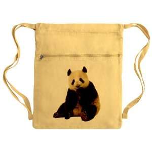 Messenger Bag Sack Pack Yellow Panda Bear Youth 