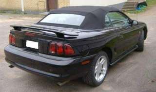 FORD MUSTANG CONVERTIBLE TOP ONLY 1994 99 BLACK  