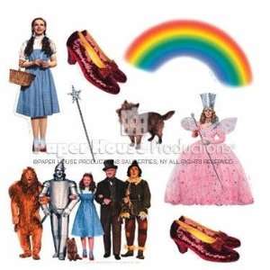  Wizard of Oz 4 Sticker Set 