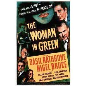  Woman in Green, The   Movie Poster