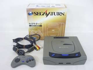 Sega Saturn SS GREY Console System Boxed JAPAN Game 2001  