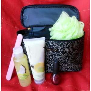  Coconut Body Lotion and Shower Gel Travel Case Gift Set With OPI 