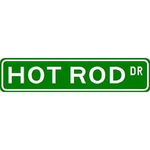  HOT ROD Street Sign ~ Custom Aluminum Street Signs Sports 