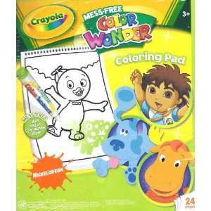  Crayola Nickelodeon Color Wonder Coloring Pad Toys 