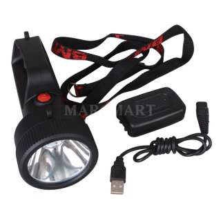   LED Mining Hunting Camping Spotlight Searchlight White light 5V  