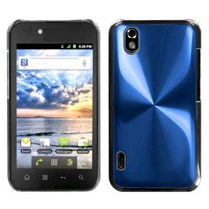 COSMO Hard Phone Protect Cover Case FOR LG MARQUEE LS855 Sprint BLUE 