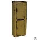 CHIMNEY CUPBOARD EARLY AMERICAN PAINTED PRIMITIVE COUN