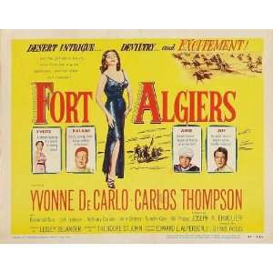  Fort Algiers Poster Movie (11 x 14 Inches   28cm x 36cm ) Yvonne De 