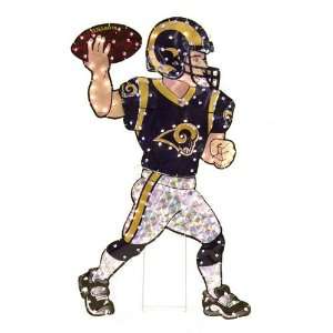  St. Louis Rams Nfl Light Up Animated Player Lawn 