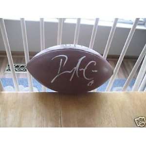 Dominique Rodgers Cromartie Signed Ball   Eagles   Autographed 