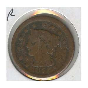  1851 LARGE CENT U.S. COIN DATE IS 51 OVER 81 Everything 