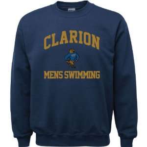  Clarion Golden Eagles Navy Youth Mens Swimming Arch 