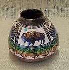native american pottery hilda whitegoat small vase expedited shipping 
