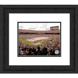  Framed Dolphins Stadium Miami Dolphins Photograph Sports 