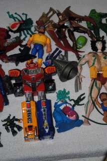 Huge random collectible loose action figure lot X Men Power Ranger 