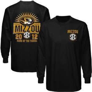 NCAA Missouri Tigers 2012 SEC Long Sleeve T Shirt   Black  
