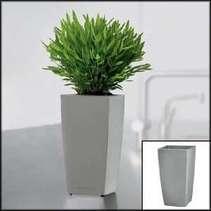  Mini Cubi Planter   4x4x7   Silver *Clearance*