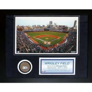  Cubs  Wrigley Field Opening Day Mini Dirt Collage Sports 