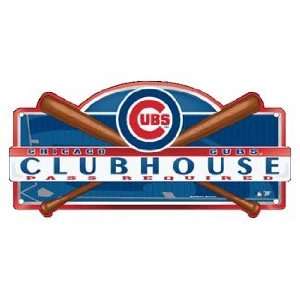  Chicago Cubs Club Sign