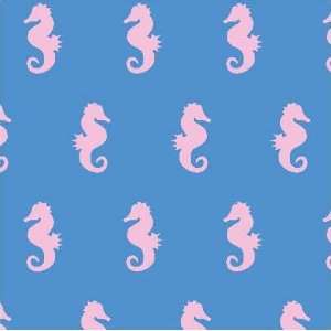  Seahorses Huckleberry with Grapefruit   Kiwi Embroidery 