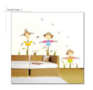SCARECROWS Mural Art Wall Sticker Decal Decor Removable  