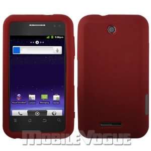  Silicone Case 10 ZTE score X500M Red Cell Phones 