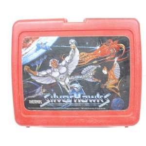   Silver Hawks Plastic Lunch Box made by Thermos in 1986 Toys & Games
