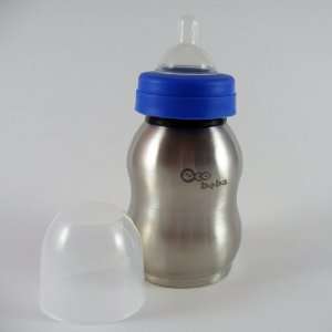  Eco Baba   Stainless Steel 12oz. Baby Bottle (Blue) Baby