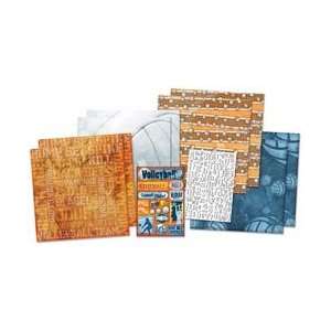  Scrapbook Page Kit 12X12 With 8 Papers & 2 Sticker Sheets 