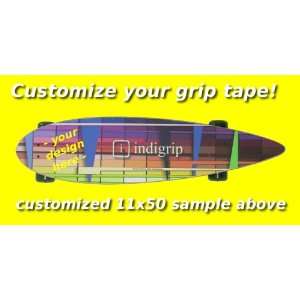   Designed Custom Grip Tape 11 x 50 for longboards