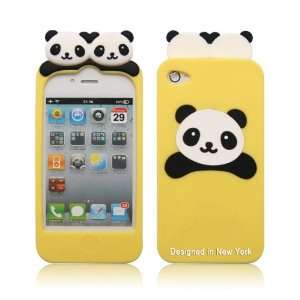  Cute PANDA Soft Silicon Back Case Cover skin for iPhone 4 