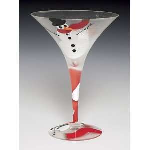  Frostys Going Down Martini Glass by Lolita   *Retired 