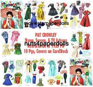 SALE VINTAGE PAT CROWLEY PAPER Dolls REPRO FREE S&HW/2  