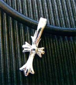 PMC Silver Clay Kit DIY Leather Cross Crucifix Necklace  