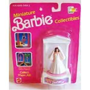  Barbie Miniature Collectible   Wedding Party 1959 Bride 