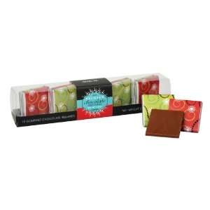 Deluxe Holiday Chocolate Square Showcase Grocery & Gourmet Food