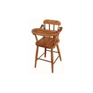 Amish Spindle Oak Doll Chair 