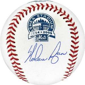 Nolan Ryan Autographed Shea Stadium Commemorative Baseball  