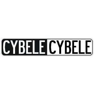   NEGATIVE CYBELE  STREET SIGN