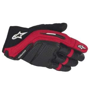  Alpinestars Ventilator Air Gloves   Small/Red Automotive