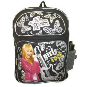  Hannah Montana School Backpack with Bonus Water Bottle Toys & Games