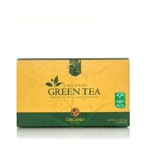 Organo Gold Organic Green Tea (4 Boxes) Grocery & Gourmet Food