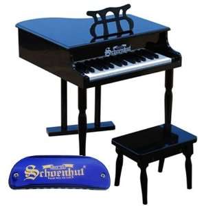  Schoenhut 309BKIT 30 Key Classic Baby Grand Piano with 