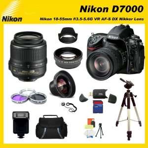  Nikon D7000 16.2MP DX Format CMOS Digital SLR with 3.0 