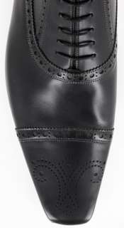 New $900 Santoni Black Shoes 12/11  