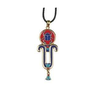 Scarab Pendant   Collectible Medallion Necklace Accessory 