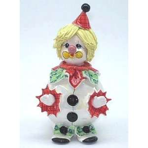    Zampiva Clown with Red Birthday Hat Figurine