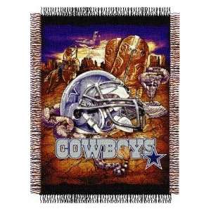  Dallas Cowboys 48x60 Woven Tapestry Throw Blanket (Home 